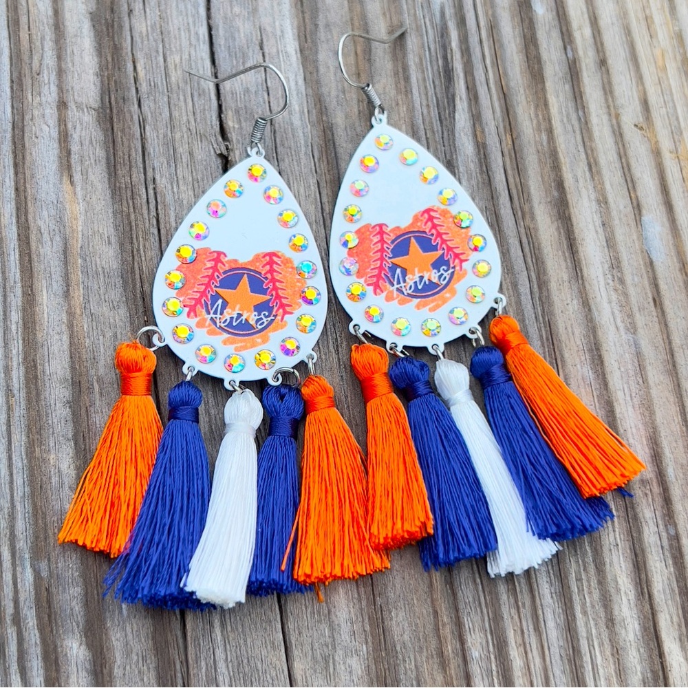 Houston Astros Earrings